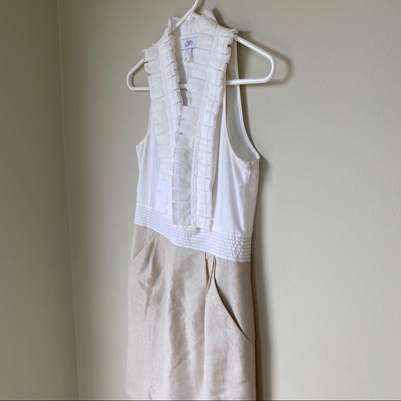 Ann Taylor Loft Sleeveless Dress w/Pockets Size 0 - Picture 2 of 8
